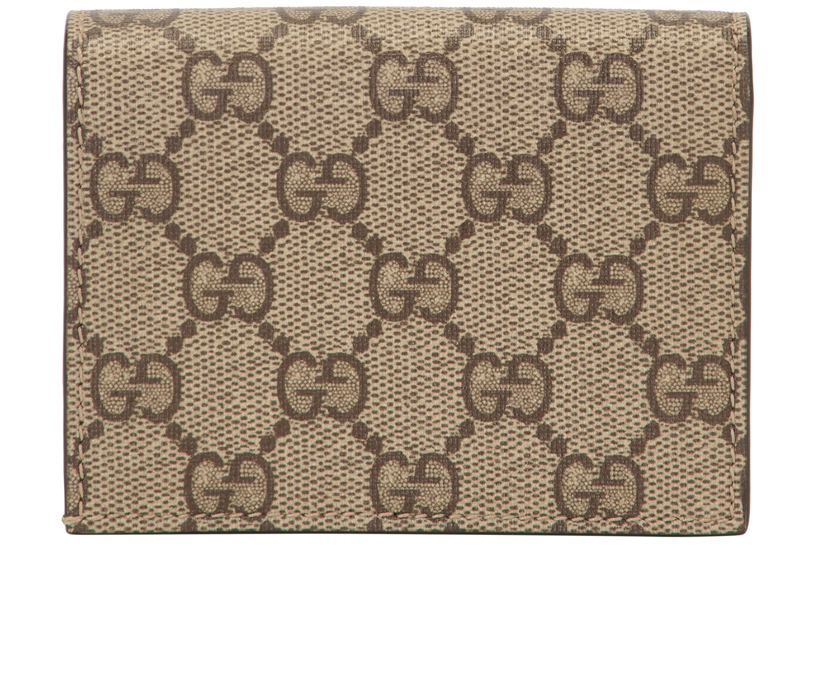 Gucci GG Bananya Card Holder, &pound;210, Accessories, Beige, Canvas, Back view